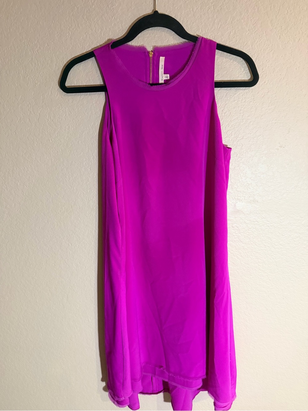 Rachel Roy Magenta Sleeveless Shift Dress